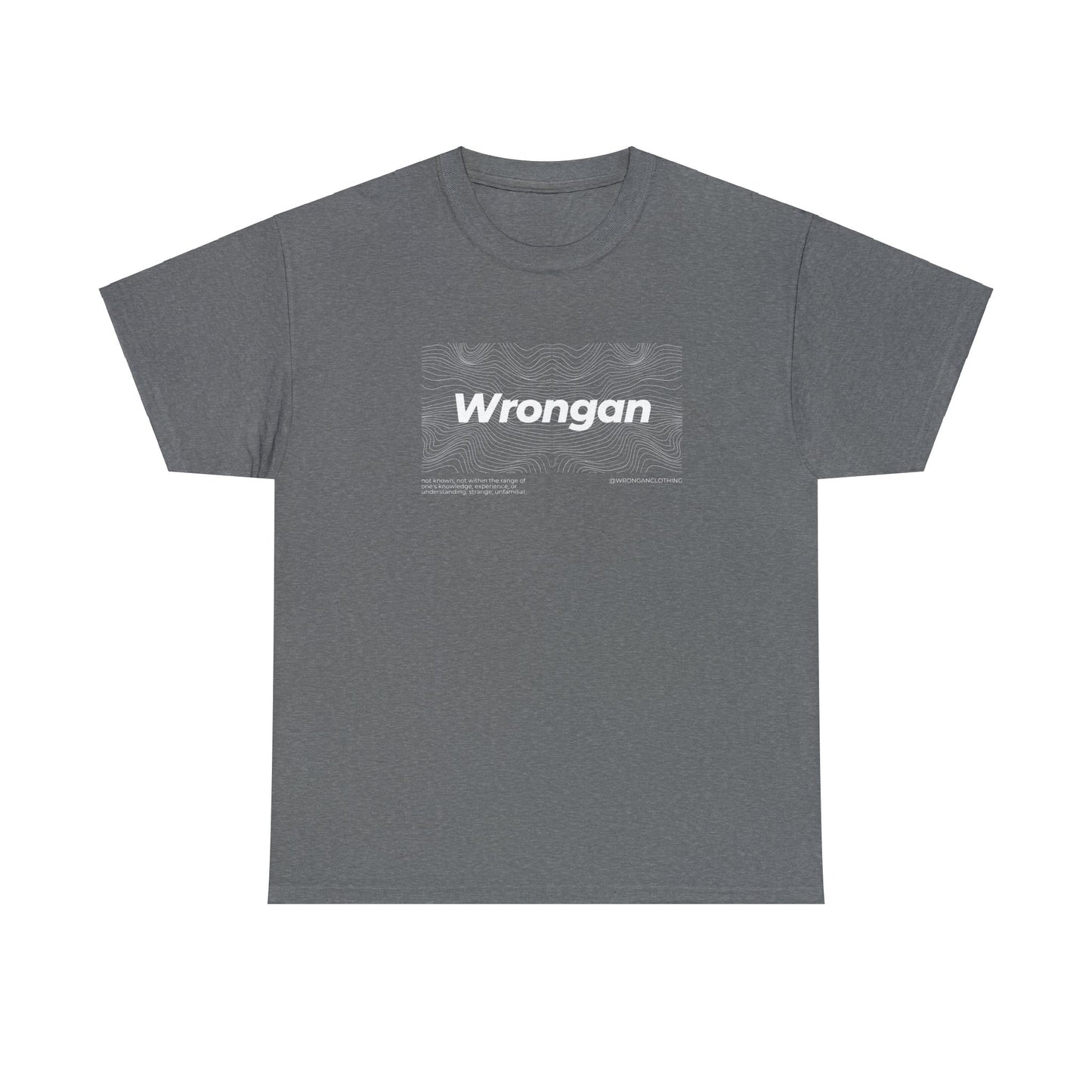 Wrongan Rebel Tee - Unisex Design - Perfectly Imperfect, Uniquely You