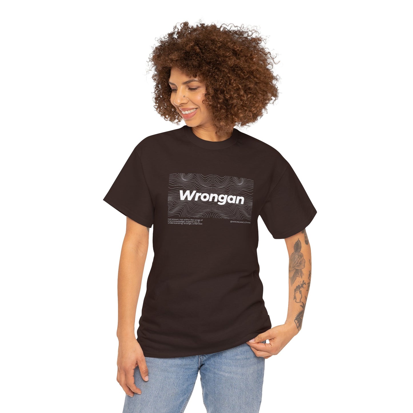 Wrongan Rebel Tee - Unisex Design - Perfectly Imperfect, Uniquely You