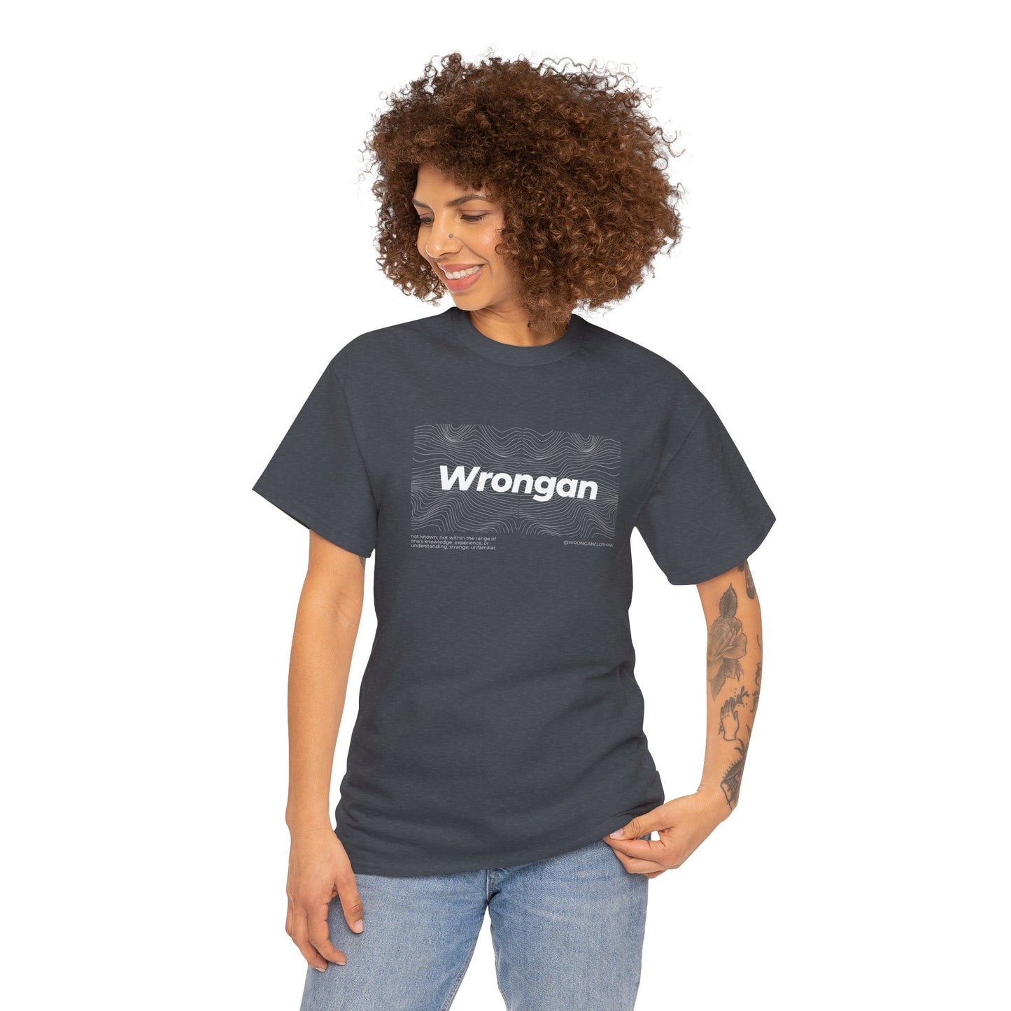 Wrongan Rebel Tee - Unisex Design - Perfectly Imperfect, Uniquely You