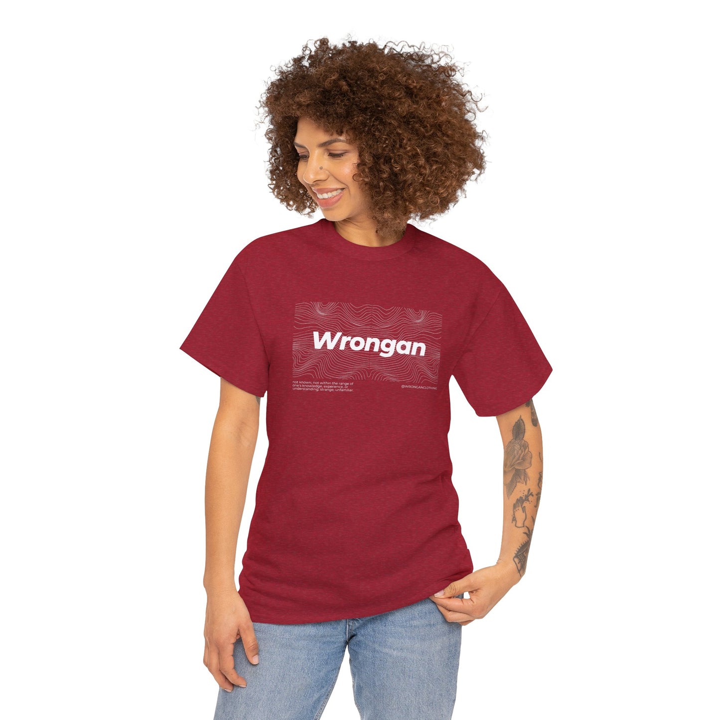 Wrongan Rebel Tee - Unisex Design - Perfectly Imperfect, Uniquely You