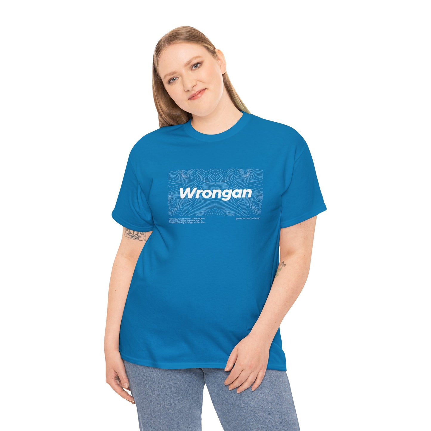 Wrongan Rebel Tee - Unisex Design - Perfectly Imperfect, Uniquely You