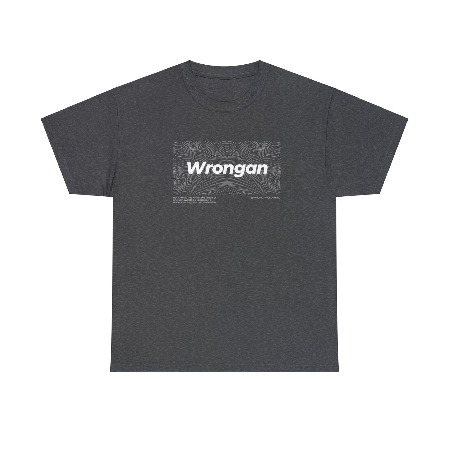 Wrongan Rebel Tee - Unisex Design - Perfectly Imperfect, Uniquely You