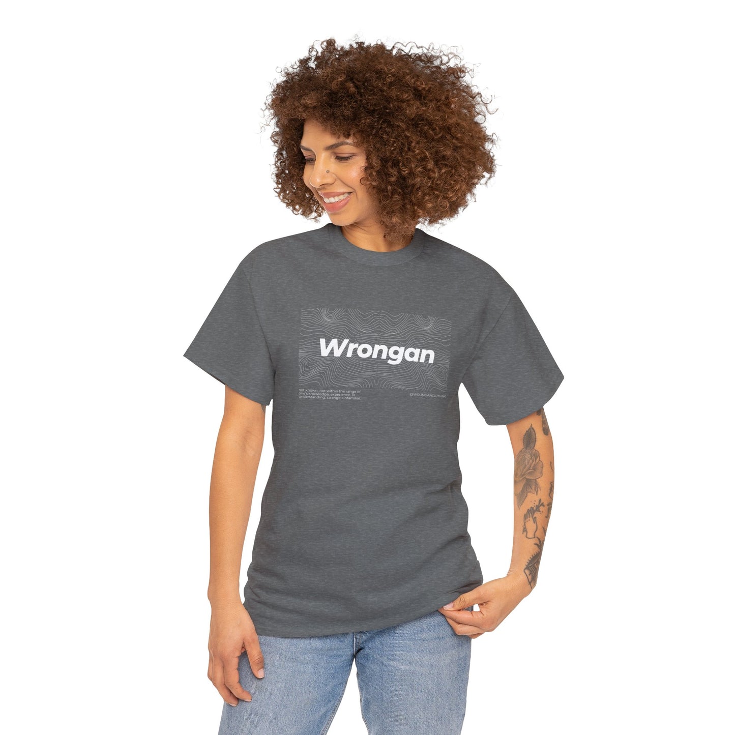 Wrongan Rebel Tee - Unisex Design - Perfectly Imperfect, Uniquely You