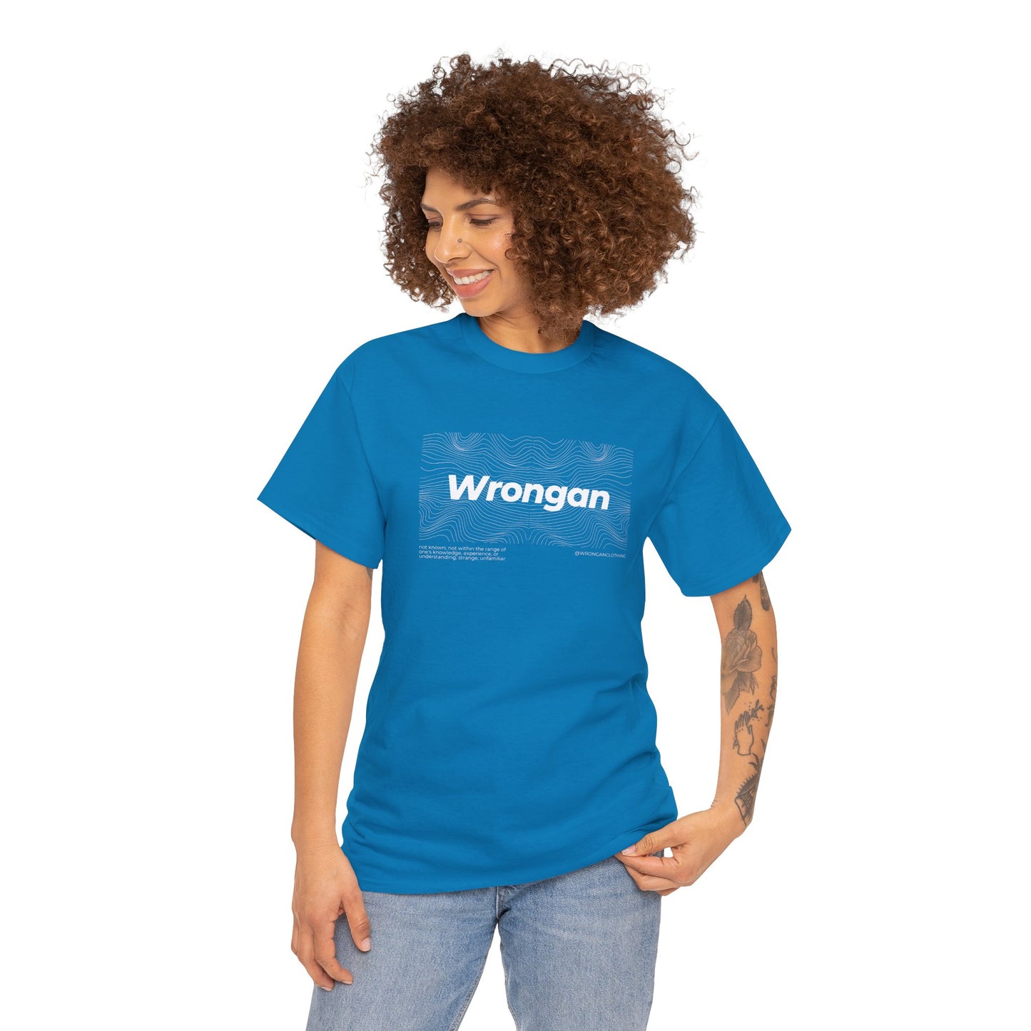 Wrongan Rebel Tee - Unisex Design - Perfectly Imperfect, Uniquely You