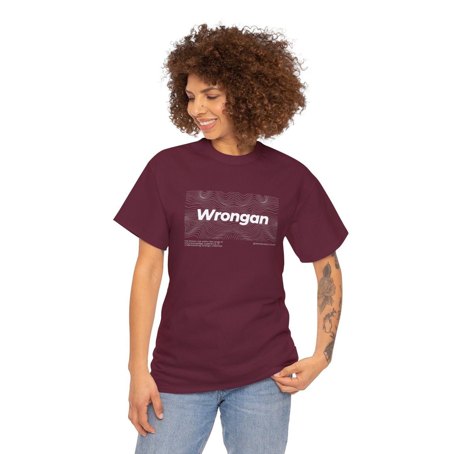 Wrongan Rebel Tee - Unisex Design - Perfectly Imperfect, Uniquely You