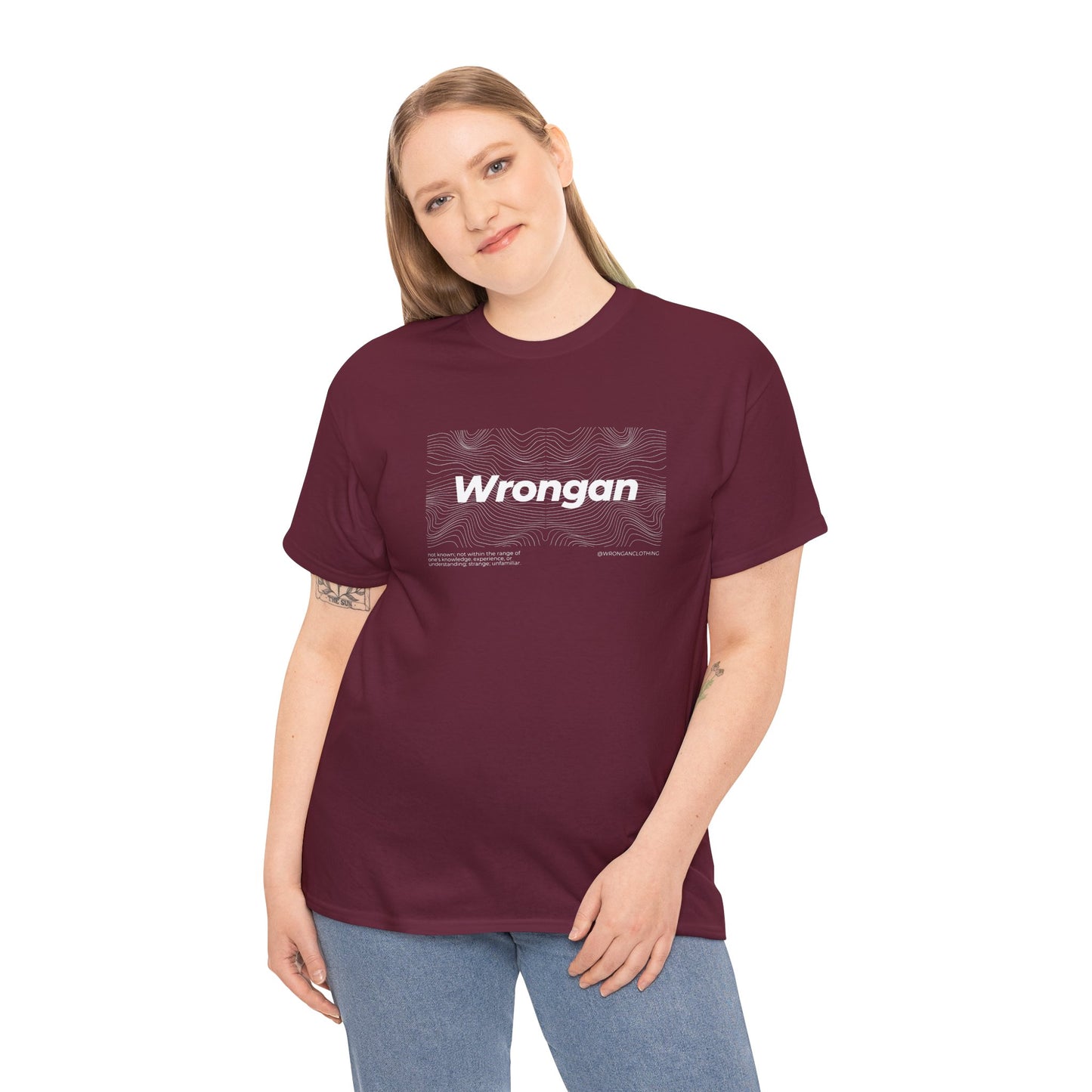 Wrongan Rebel Tee - Unisex Design - Perfectly Imperfect, Uniquely You